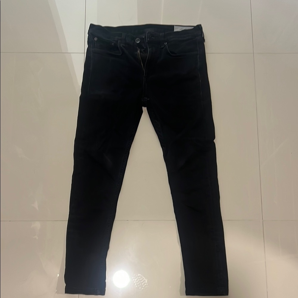 Rag & Bone Black Skinny Jeans